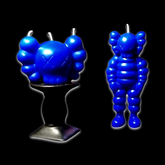 Designer Art Hand Poured Custom Kaws Candle - Picture 3 of 13